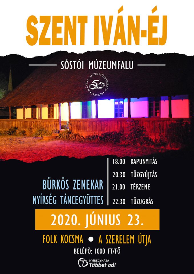 Szent Iván-éj a múzeumfaluban