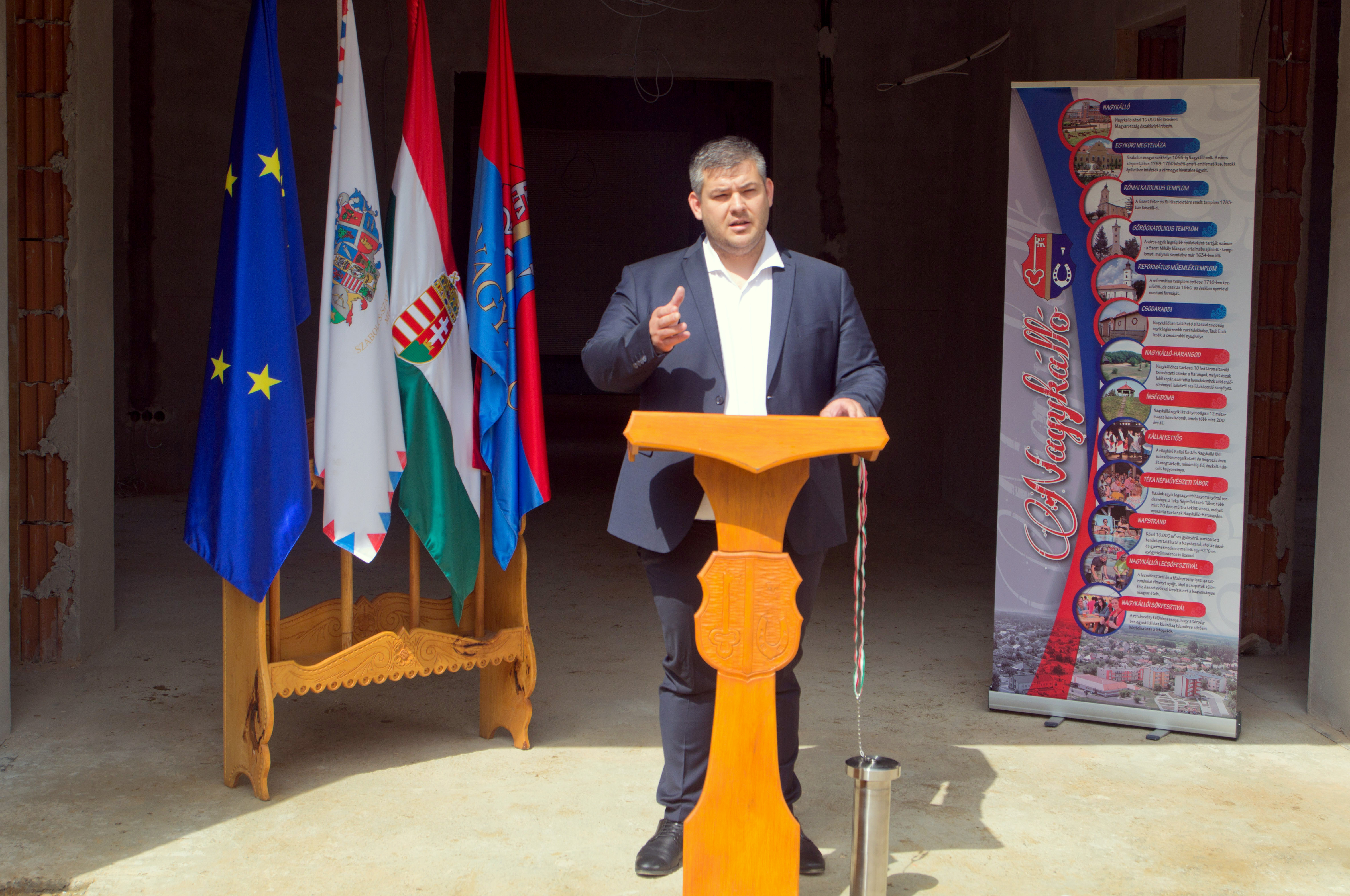 A tervek szerint őszre készül el az Inkubátorház Nagykállóban