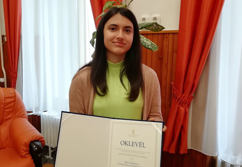 Nagykállói diákot tüntetett ki az Emberi Erőforrások Minisztériuma