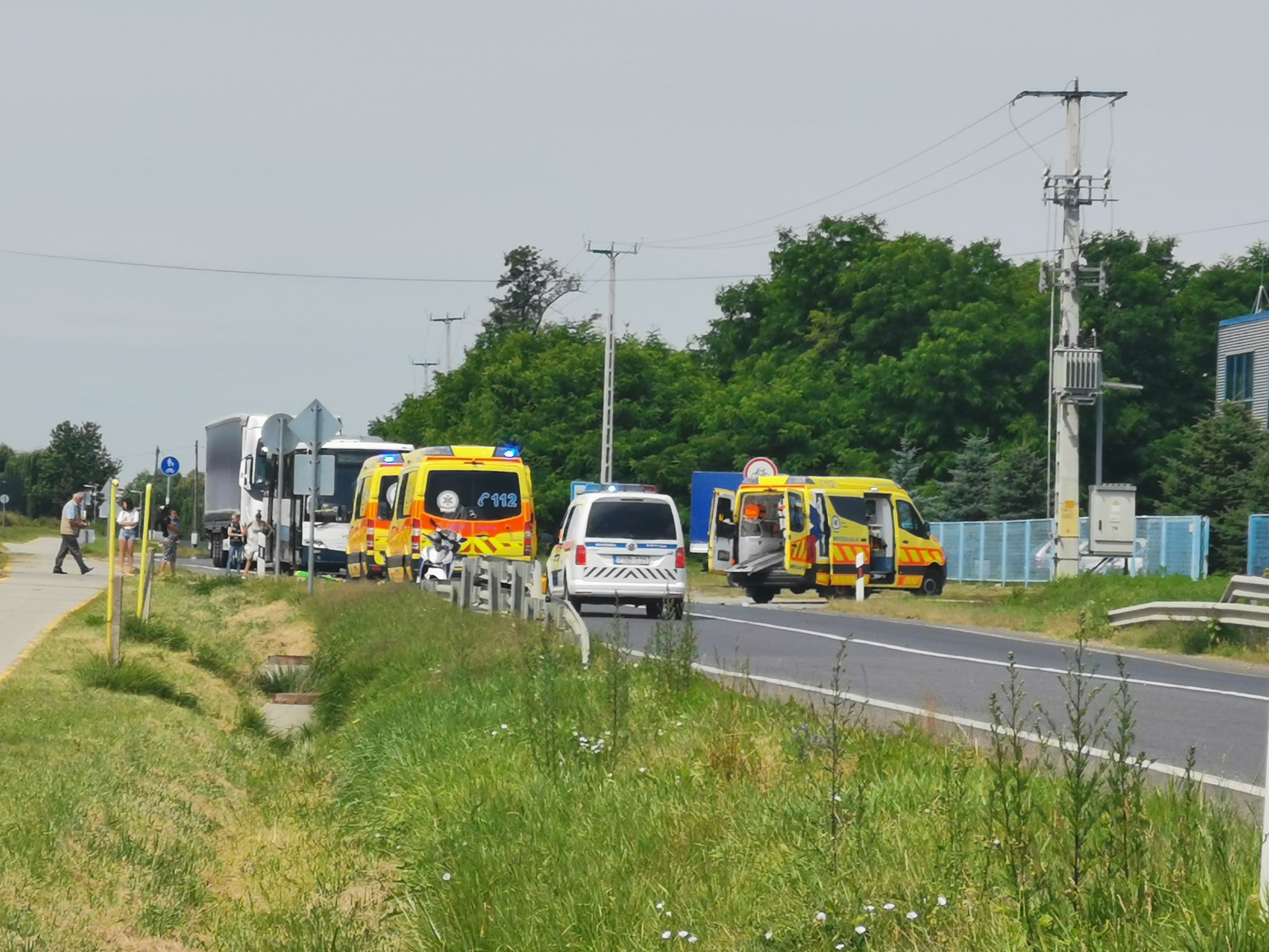 Halálos baleset történt a Tiszavasvári úton