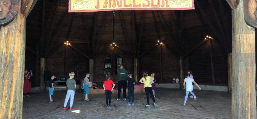 Napközis táborozás volt Harangodon