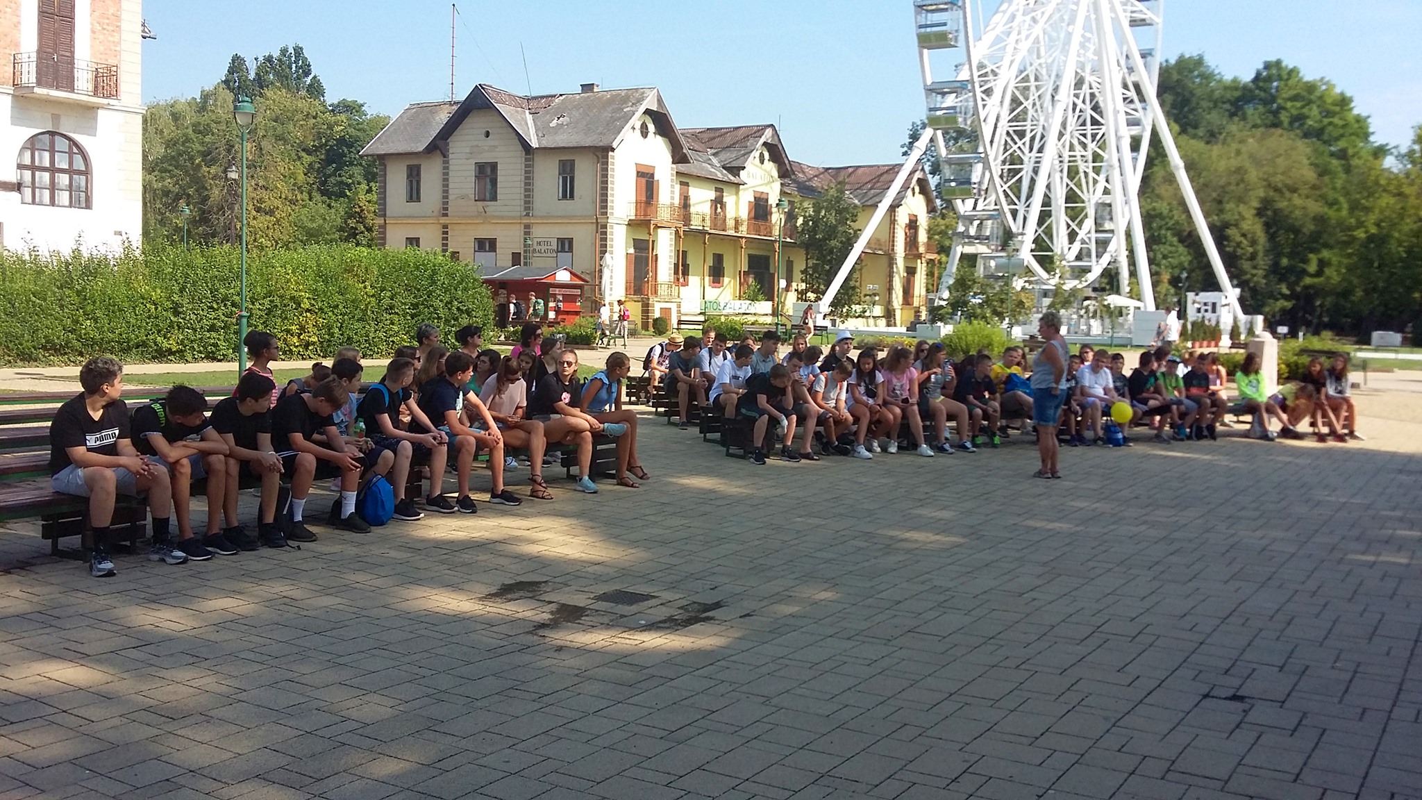 Megtelt nyíregyházi diákokkal a szigligeti tábor