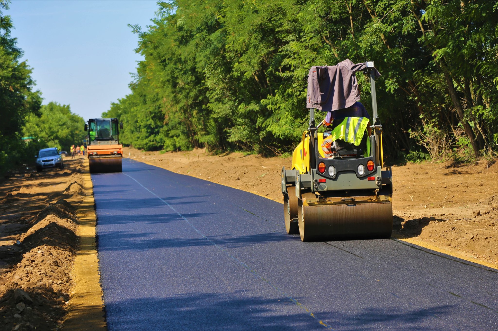 Új összekötő út épül Nyírgyulaj és Nyírderzs között