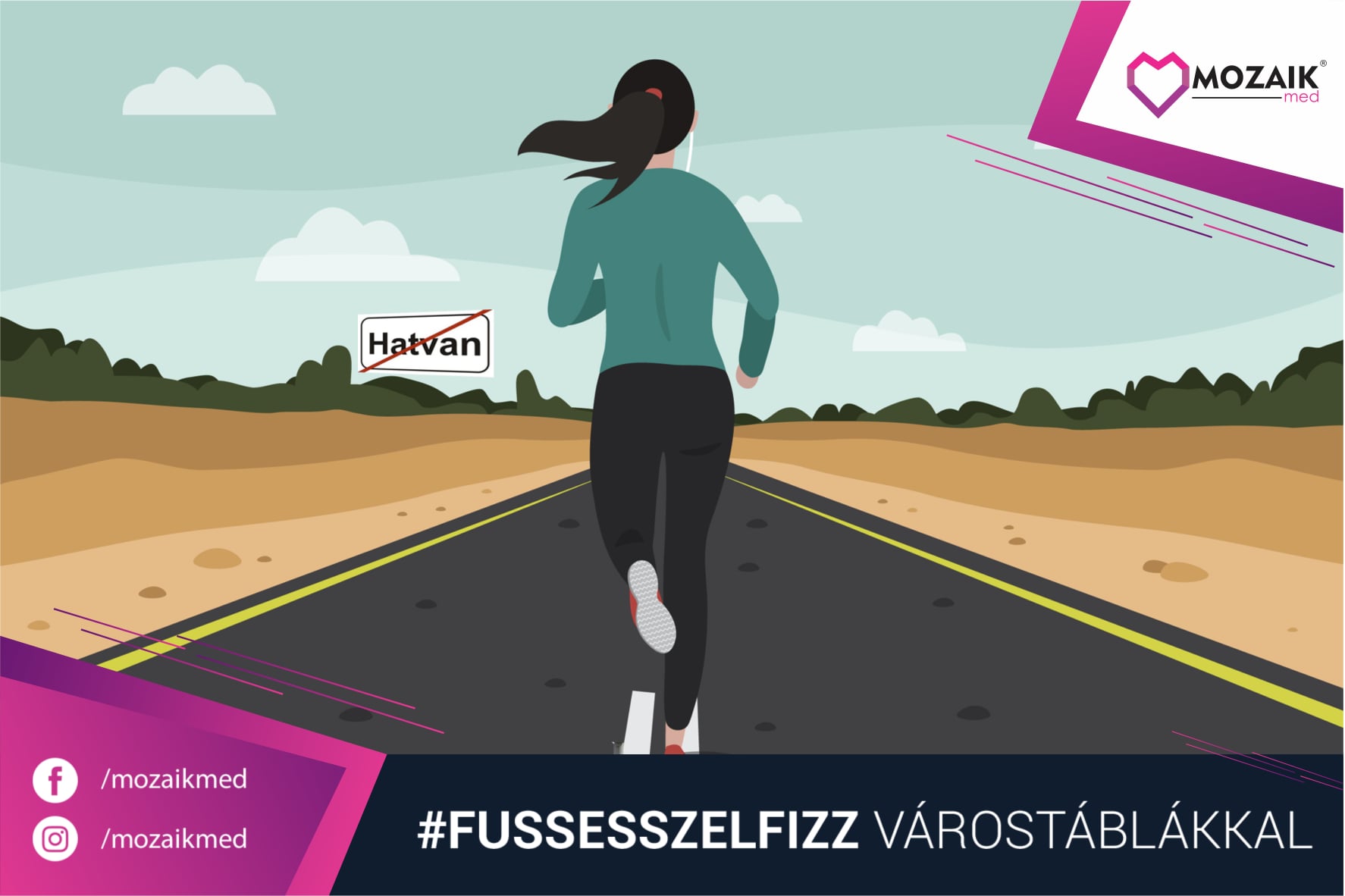 Játékra invitálja a futás szerelmeseit a Mozaik Med