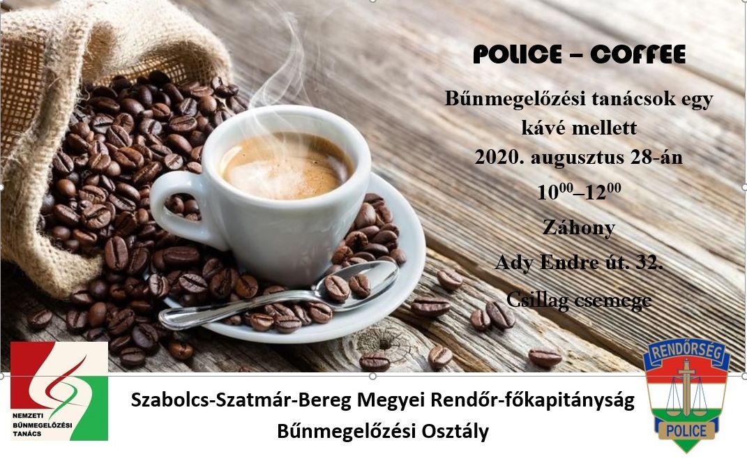 Police Coffee Záhonyban