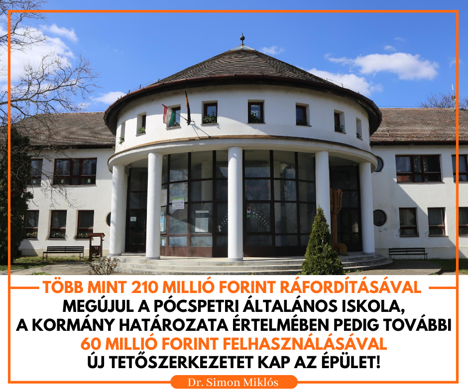 Több száz millióból újul meg az általános iskola Pócspetriben