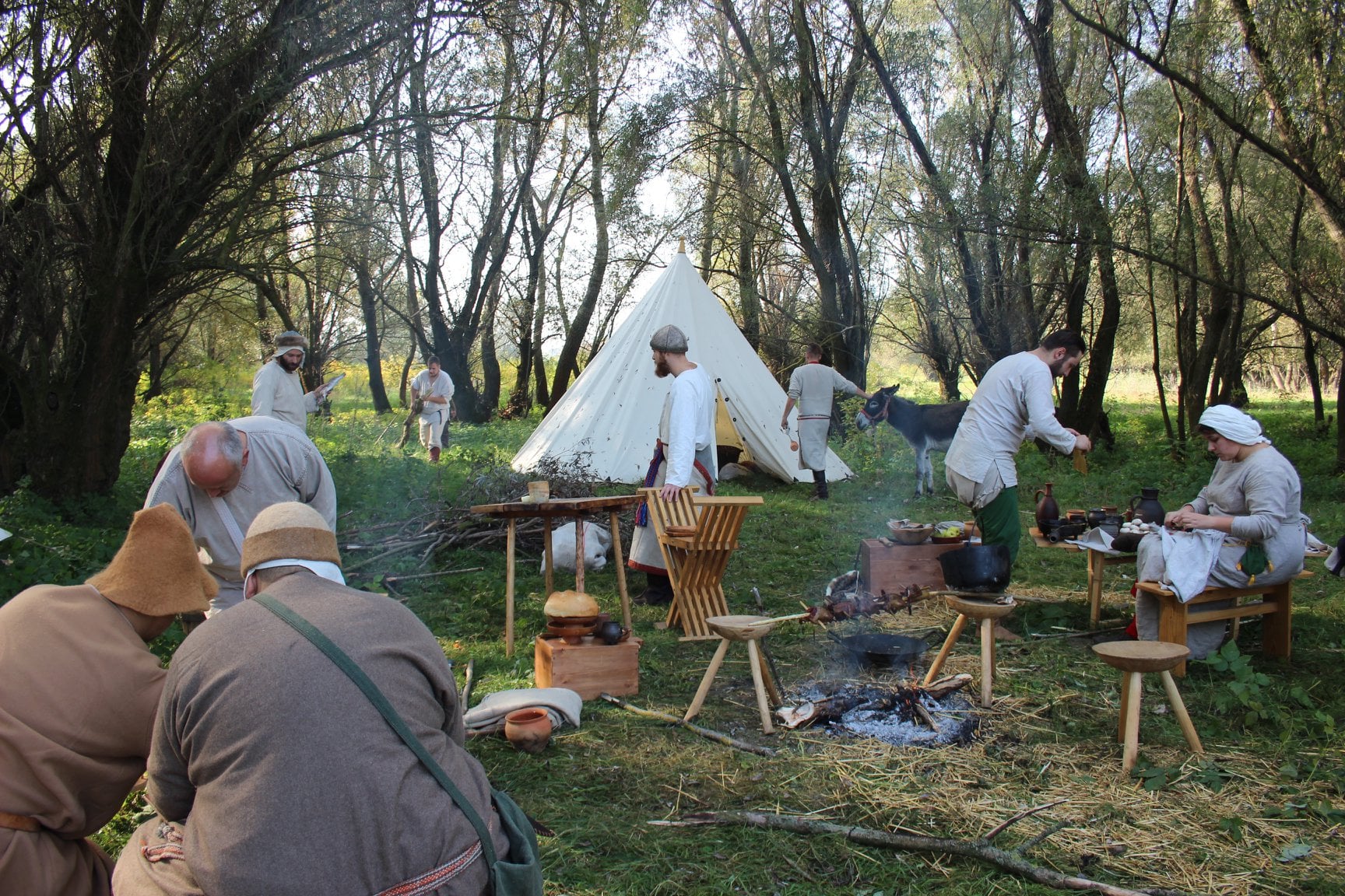 Hagyományőrzők találkozója a múzeumfaluban