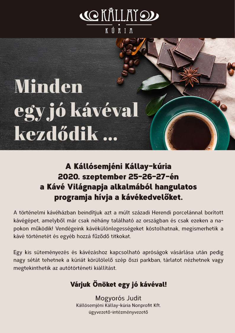 Minden egy kávéval kezdődik