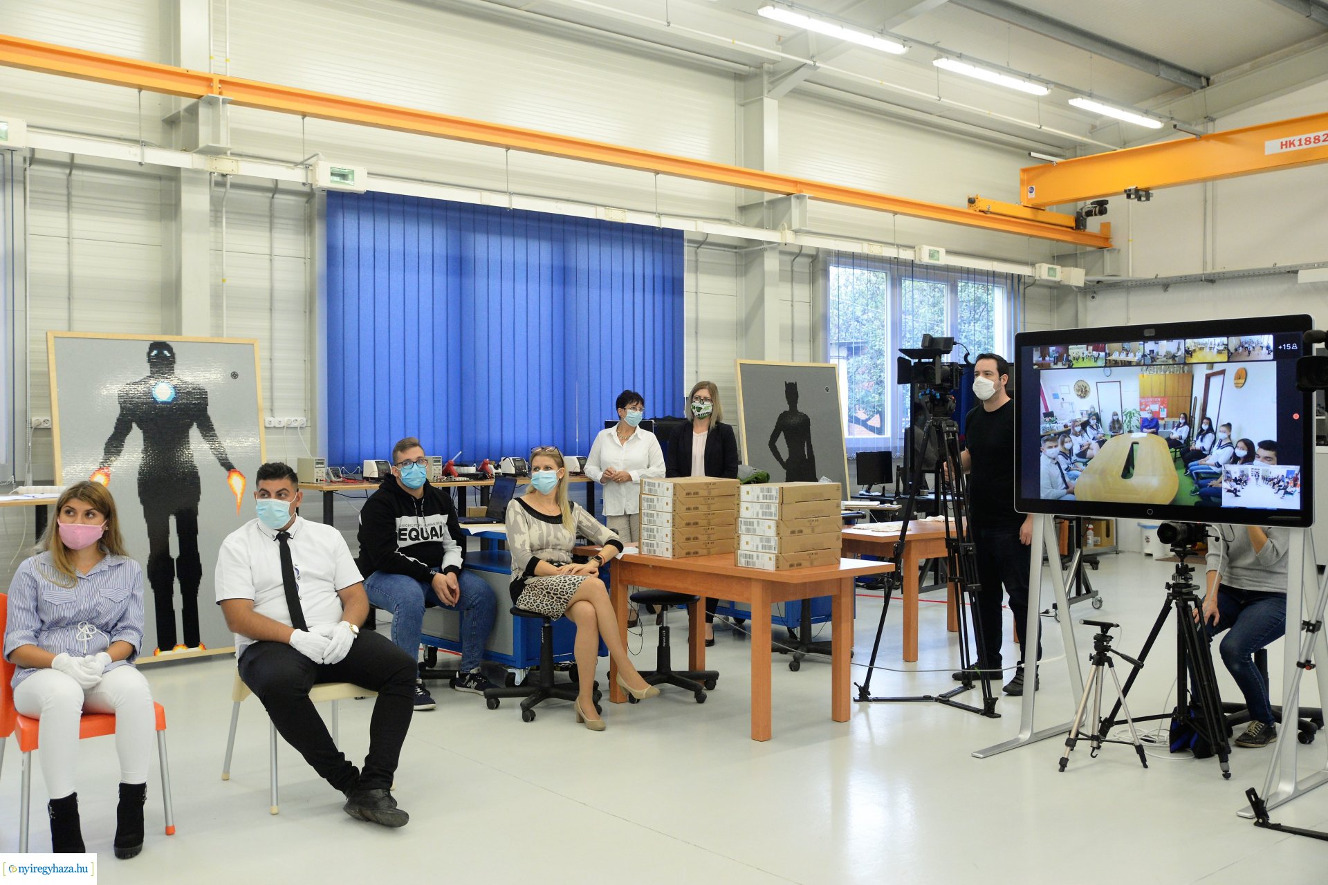 Laptopokat kaptak a Nyíregyházi Szakképzési Centrum tanulói