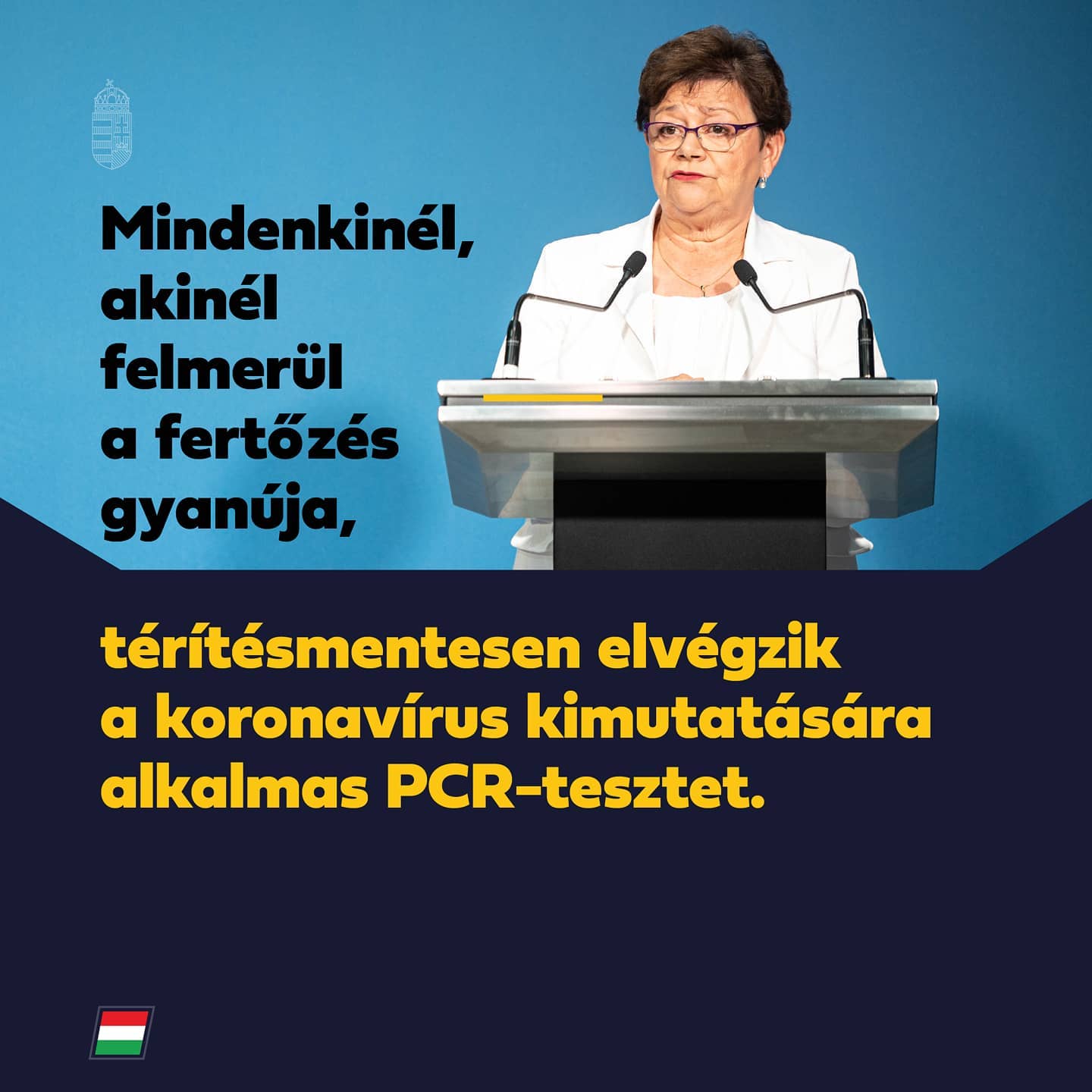 Fertőzésgyanú esetén mindenkinek ingyenes a PCR-teszt