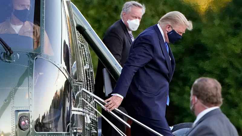 Donald Trump elhagyta a Walter Reed katonai kórházat