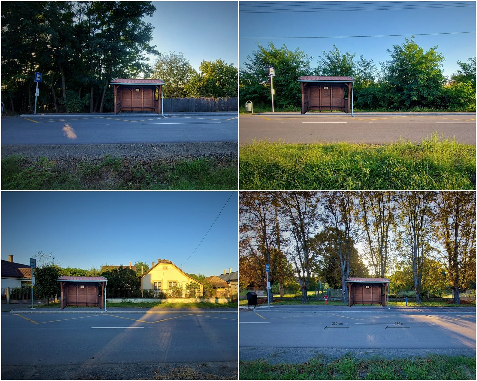 Új buszvárókat építenek Nyírbogdányban