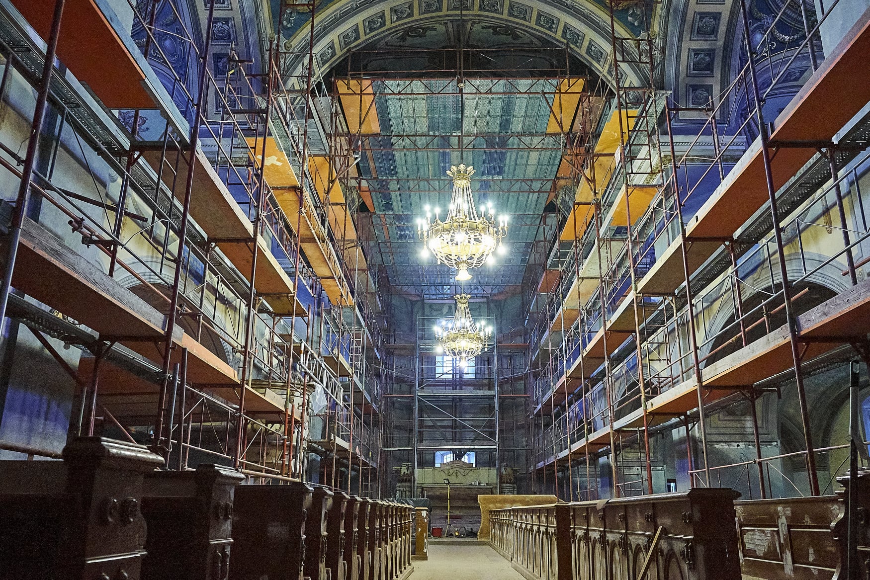 Karácsonyra megújul az evangélikus nagytemplom