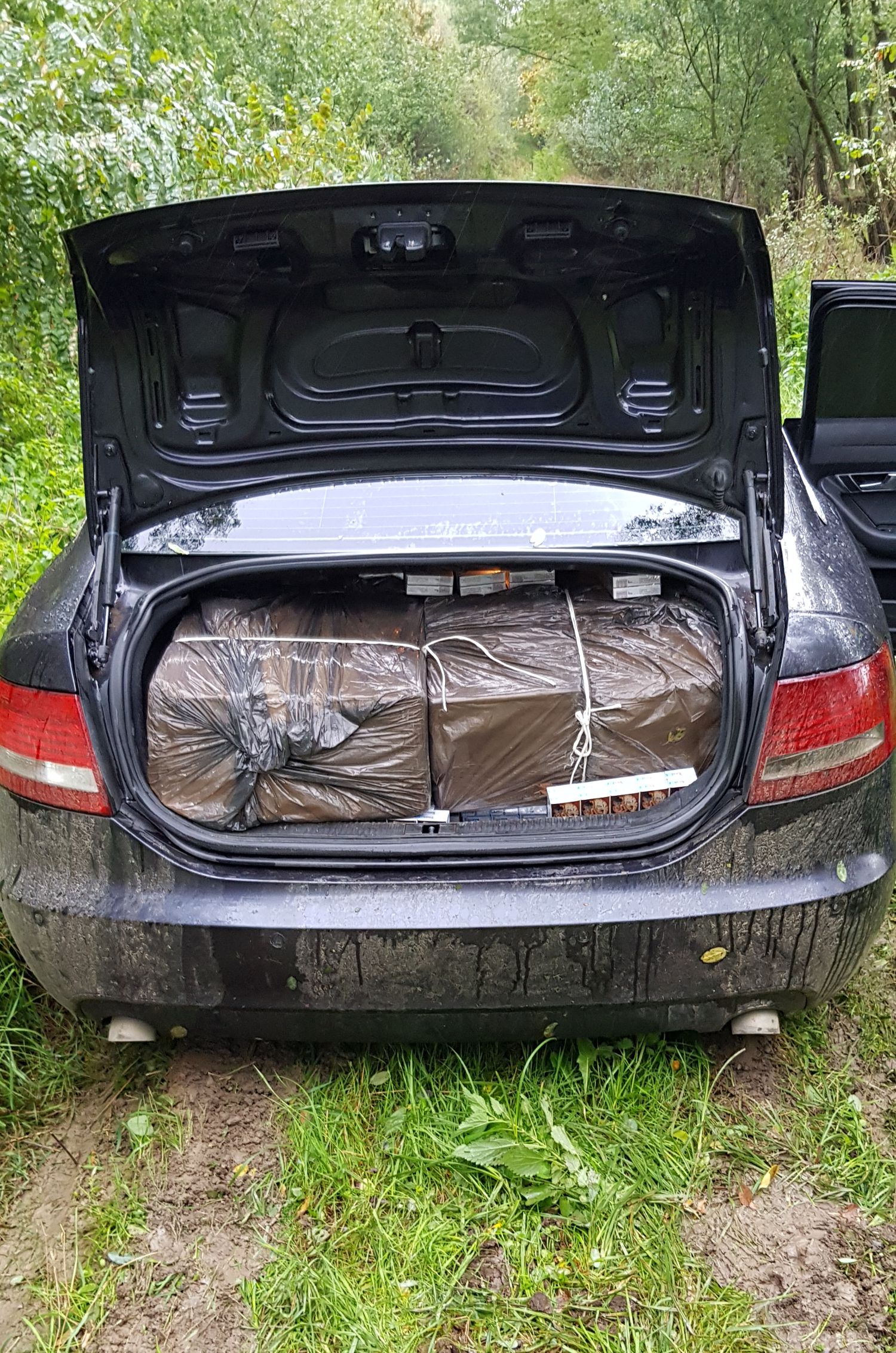 Csempészt fogtak el a kölcsei rendőrök