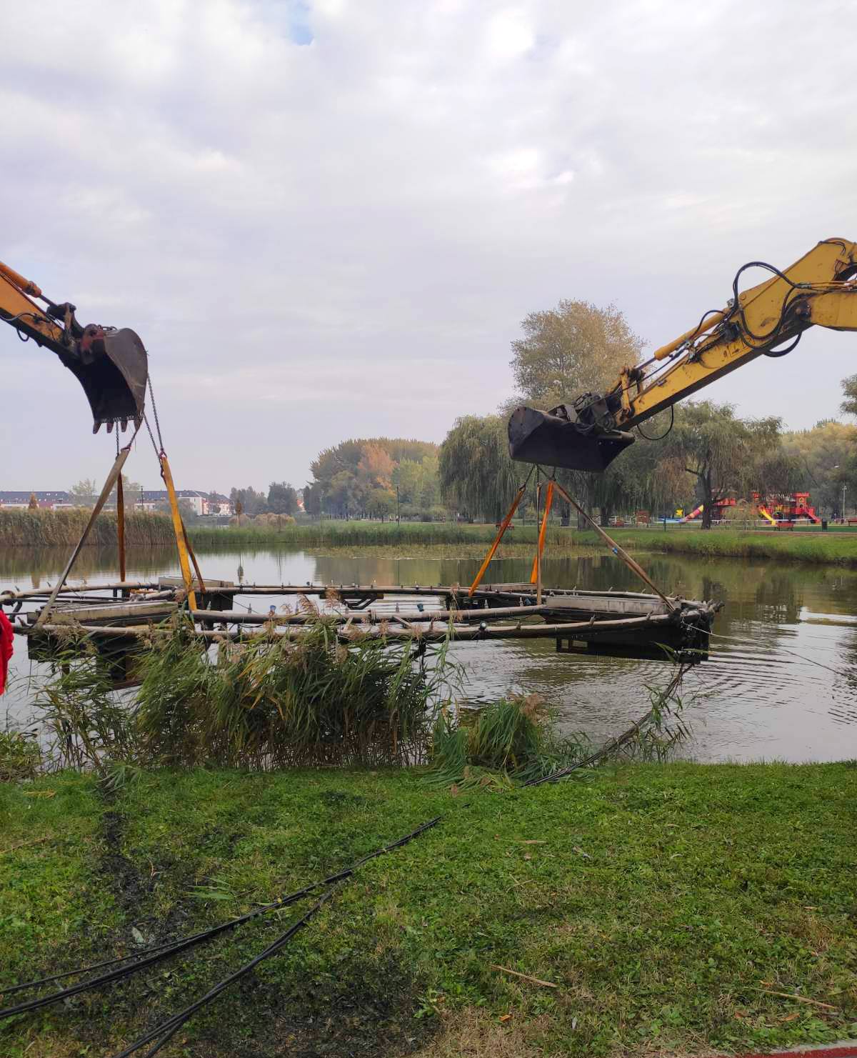 Téliesítették a szökőkutakat és az ivókutakat Nyíregyházán