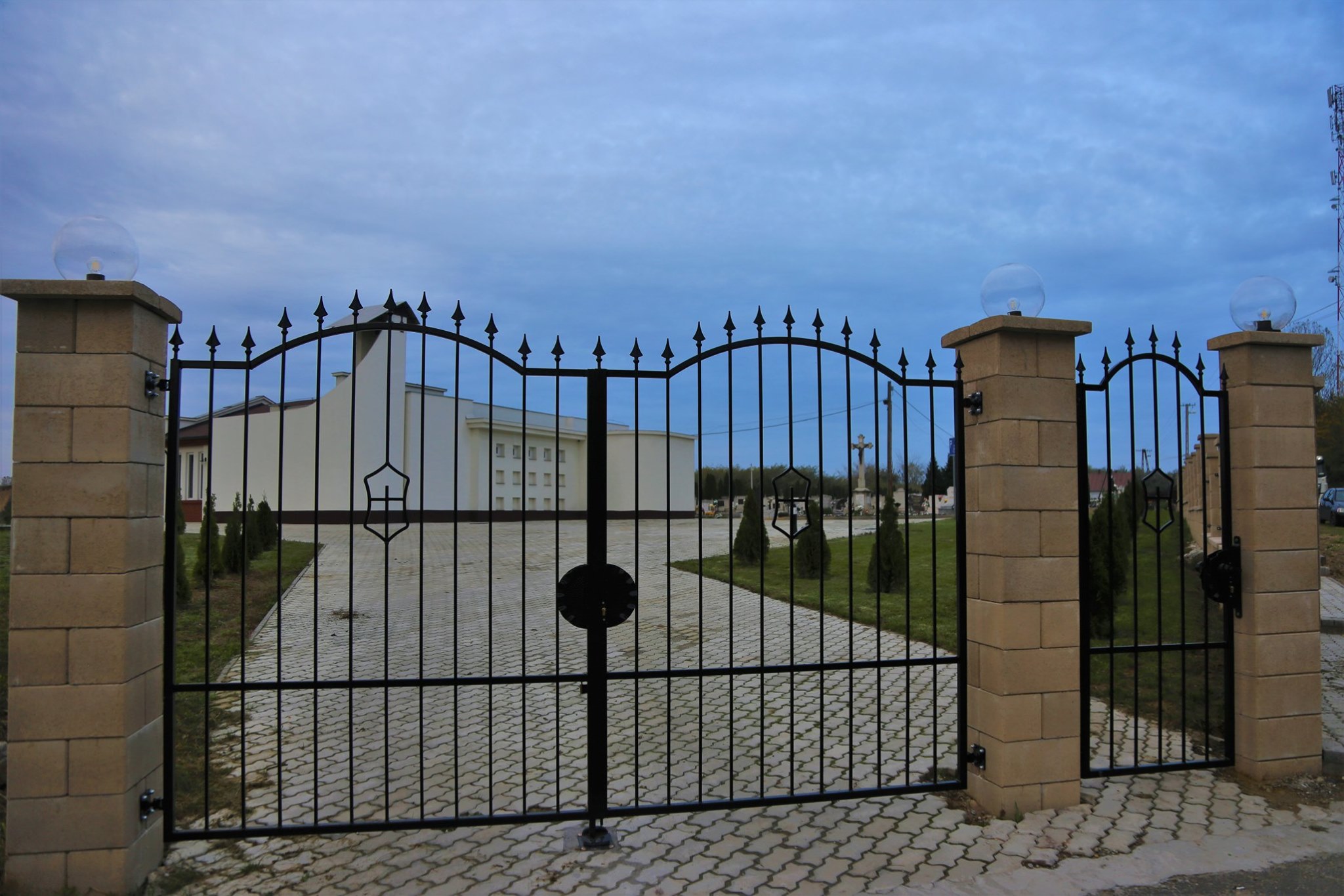 Megújult a köztemető főbejárata Nyírbogáton