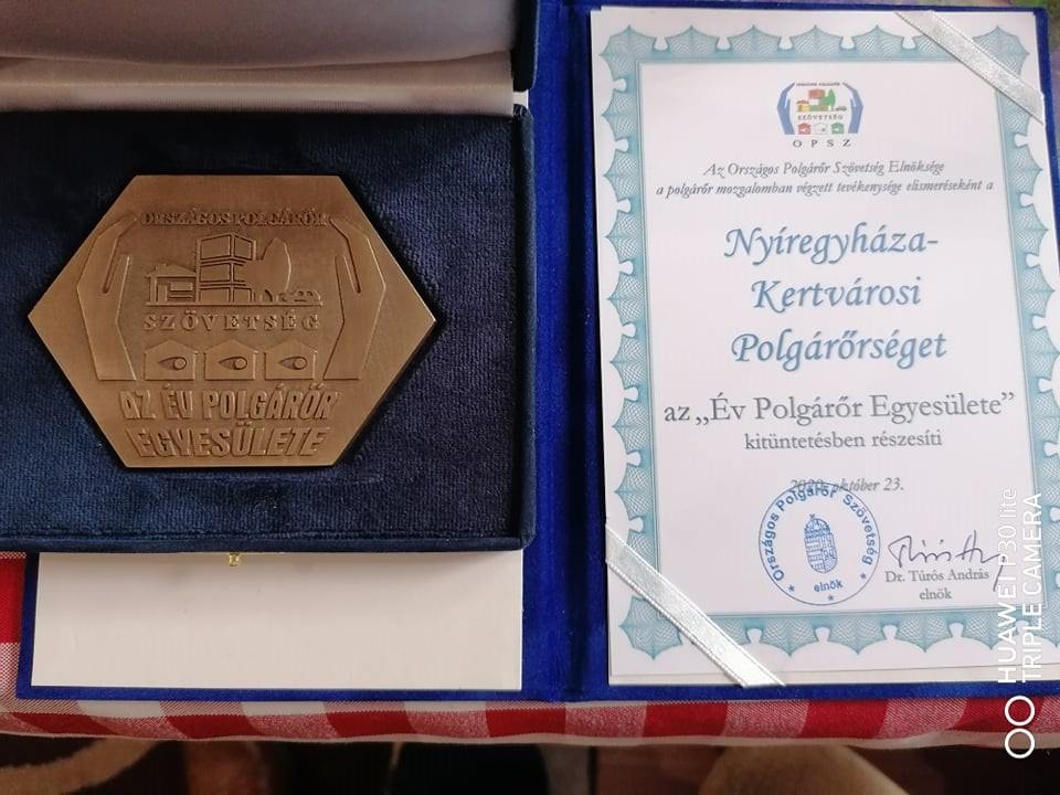 Az „Év Polgárőr Egyesülete” lett a kertvárosi