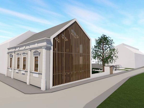 Jó ütemben halad a Bocskai utcai szolgáltató ház kialakítása