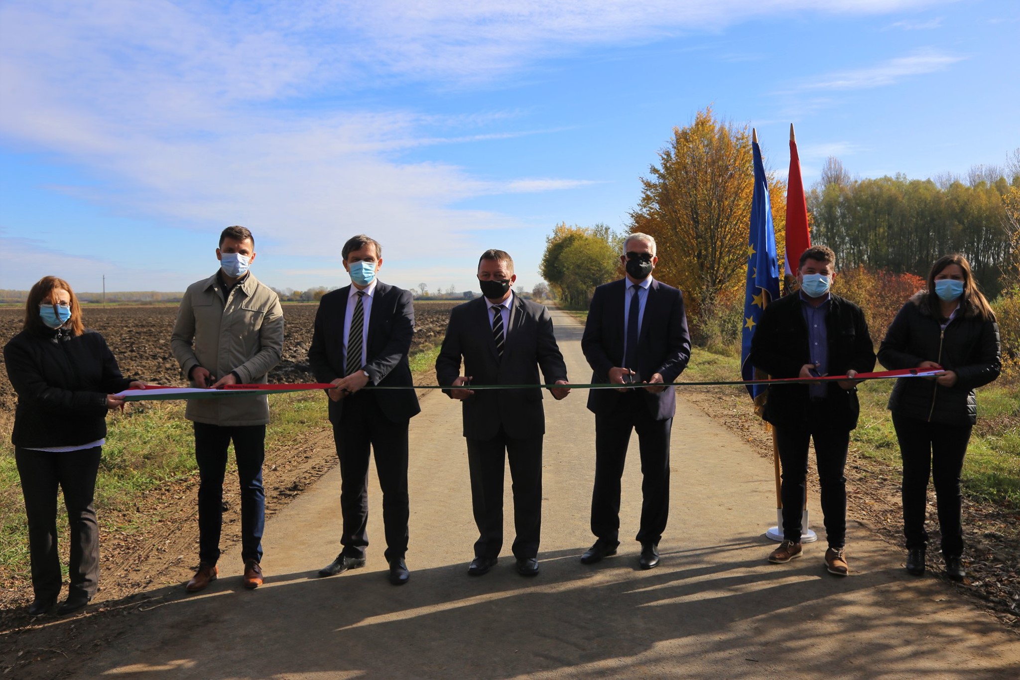 Fontos mezőgazdasági út újult meg Vállajon