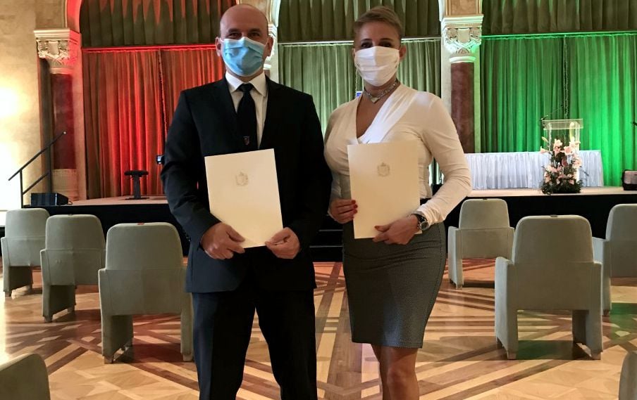 Főiskolai tanári kinevezéseket vettek át