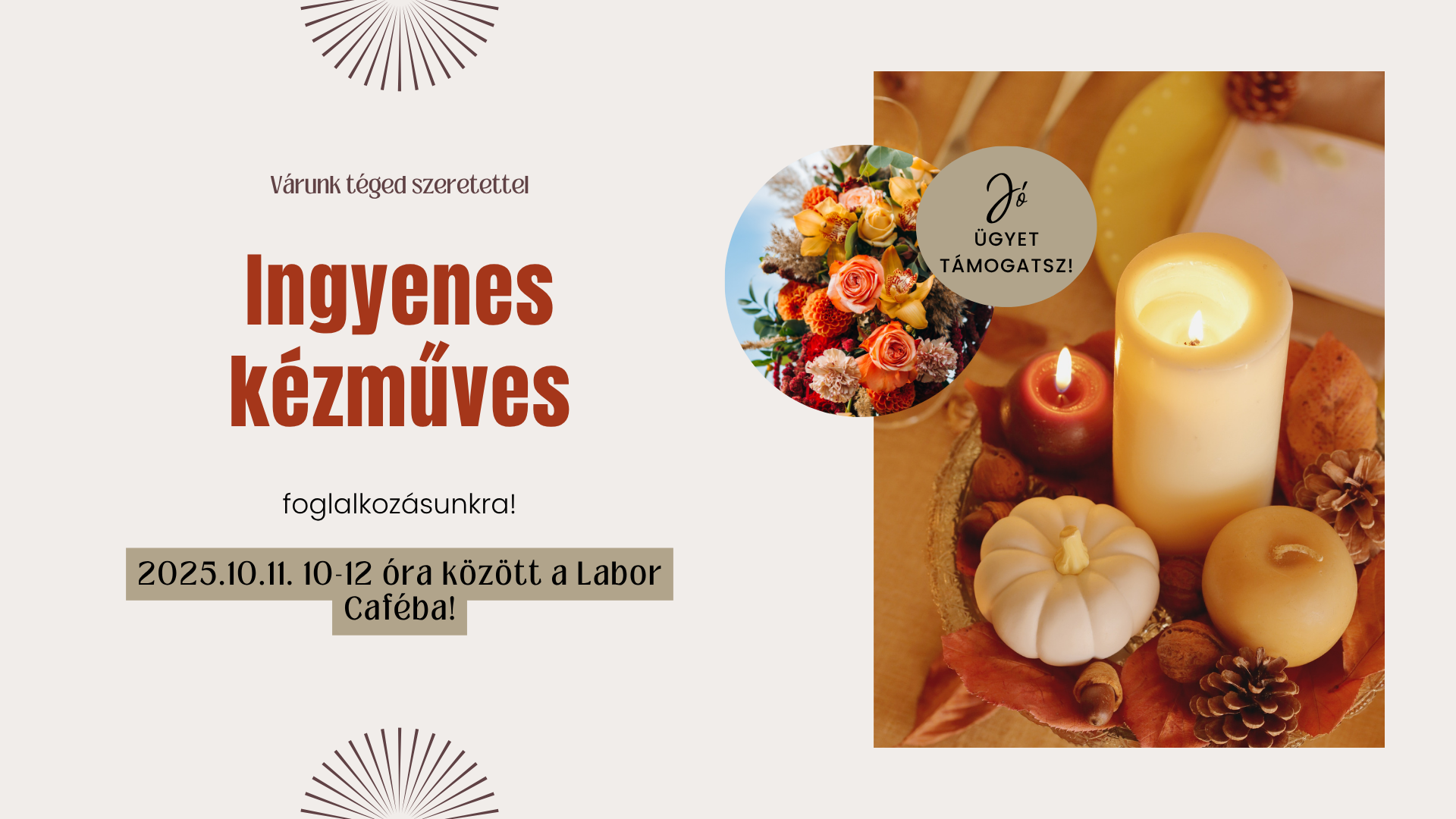 Ingyenes, jótékony célú kézműves programsorozat indul Nyíregyházán!