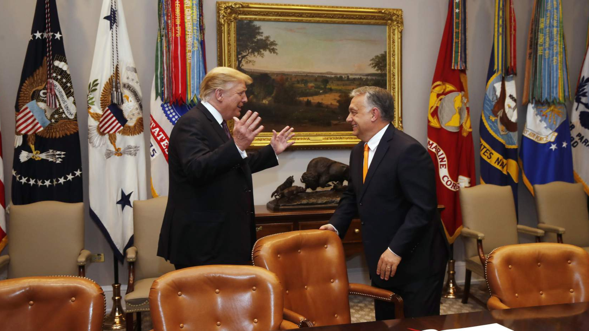 Pénteken találkozik a Fehér Házban Donald Trump és Orbán Viktor