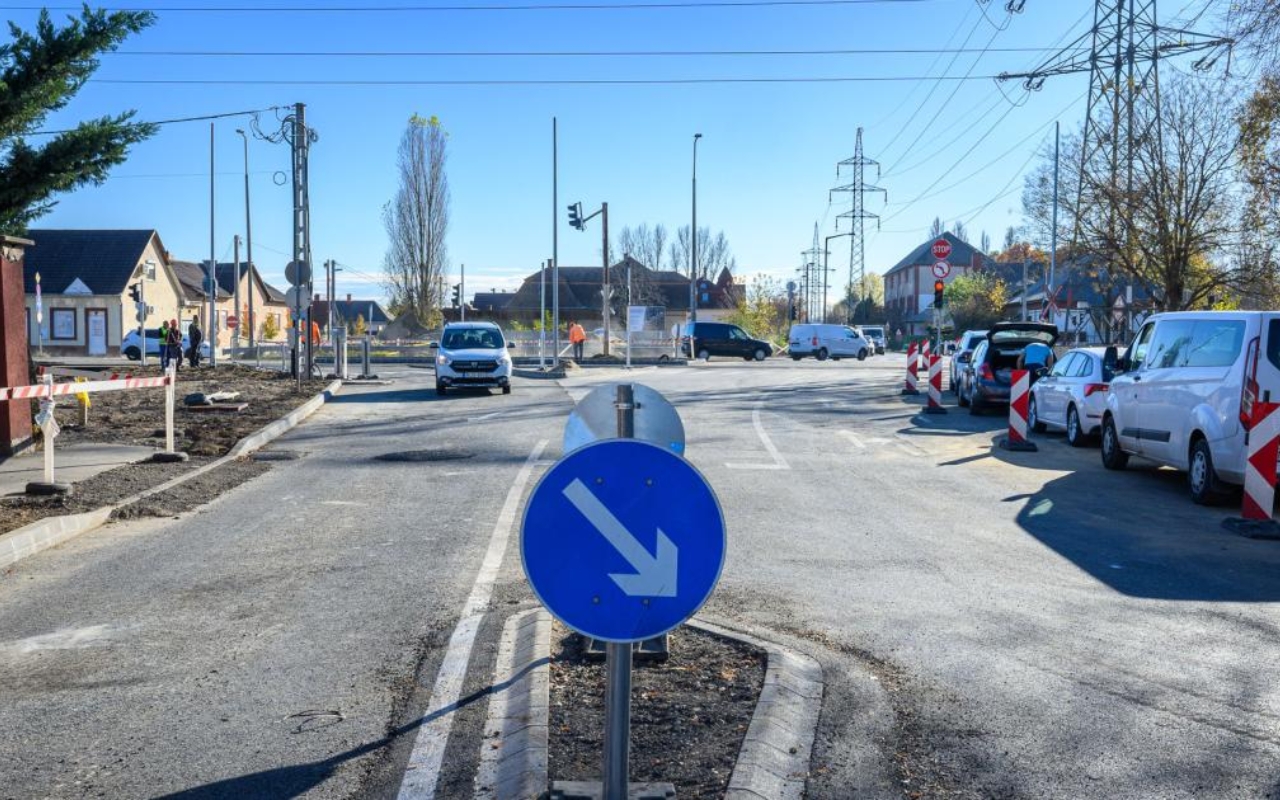 Újra járható az útszakasz