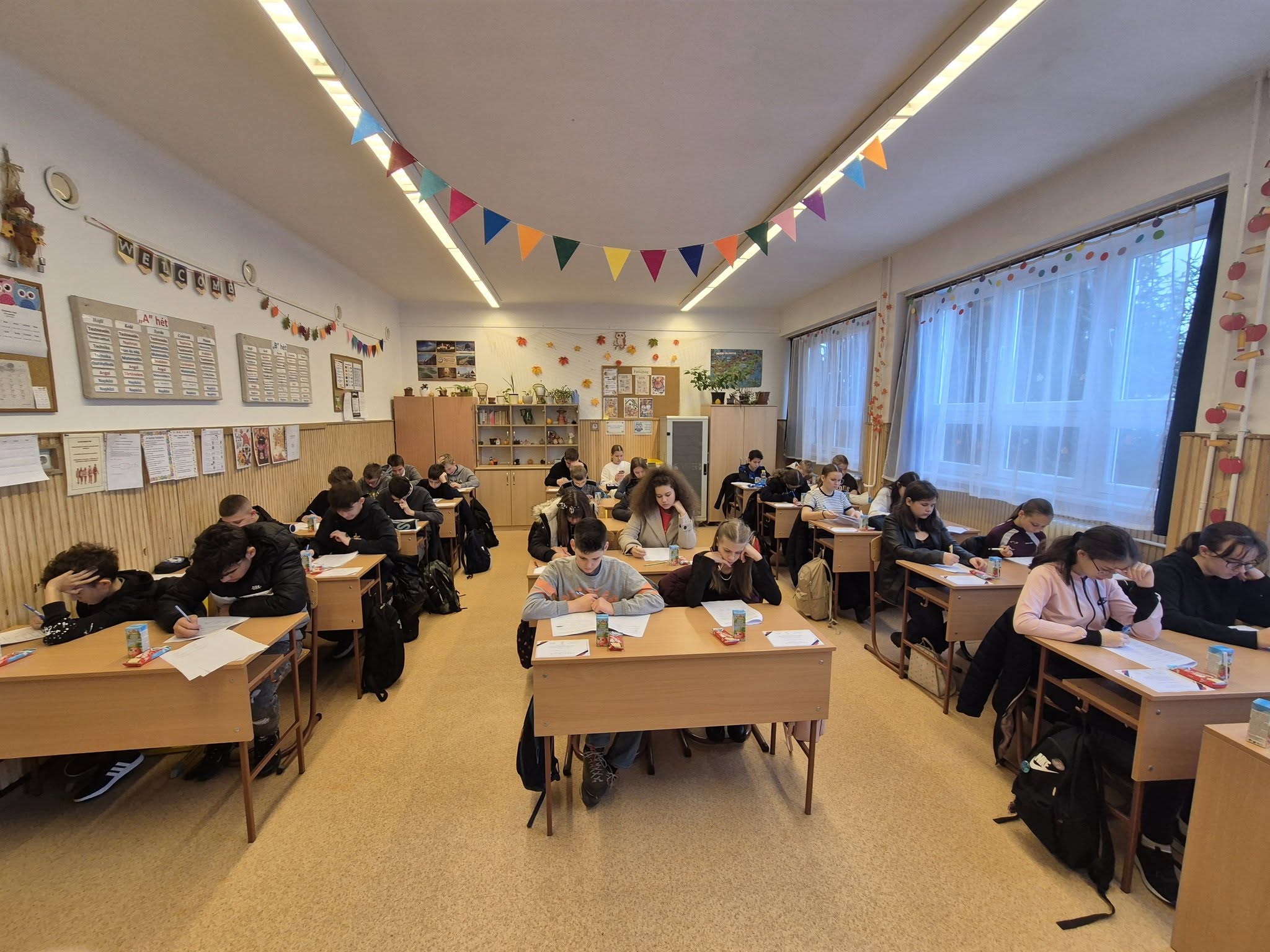 Nagy siker volt a Vármegyei Angol Nyelvi Verseny a Móriczban