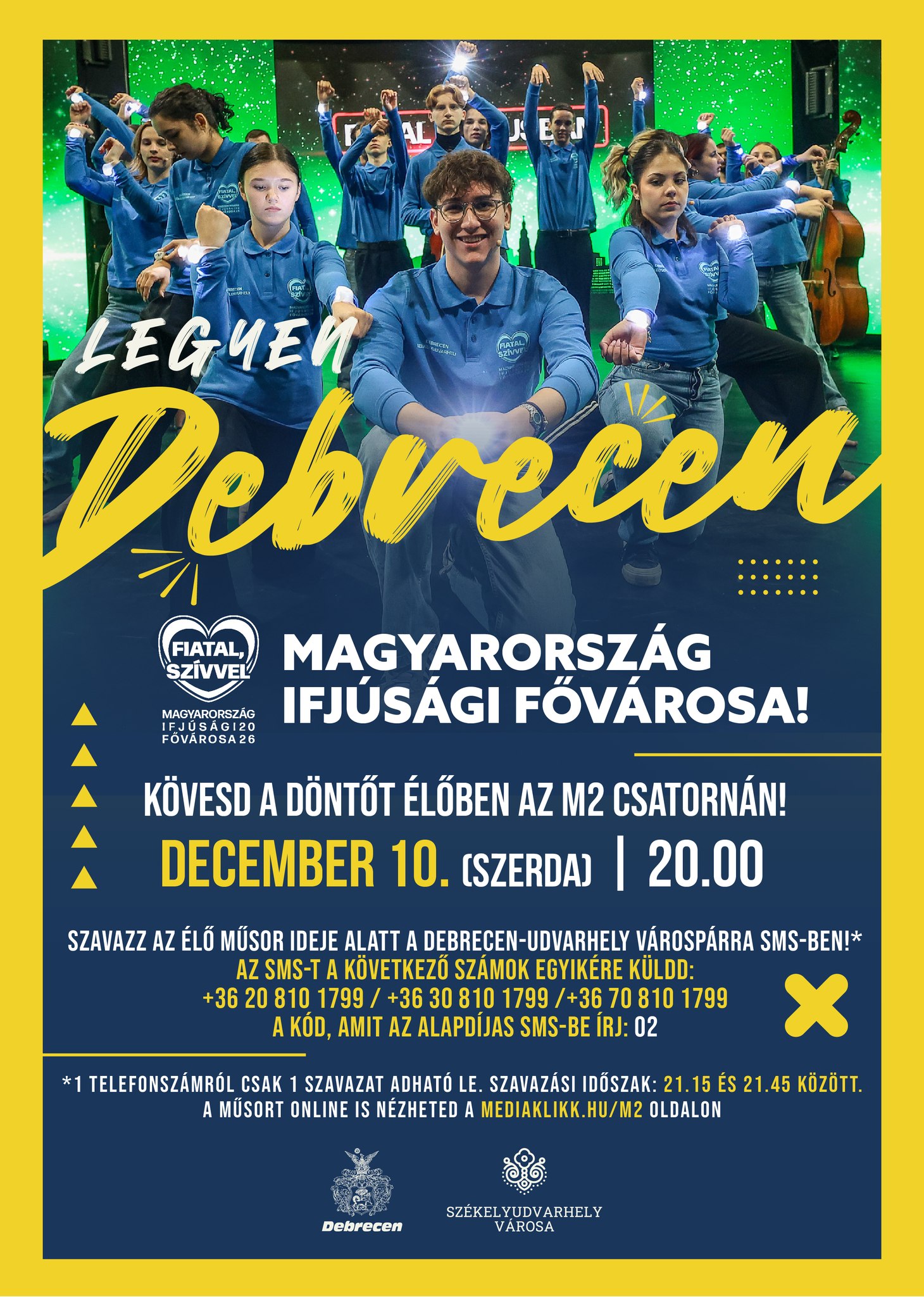 Segítsük ma este Debrecen és Székelyudvarhely közös csapatát!