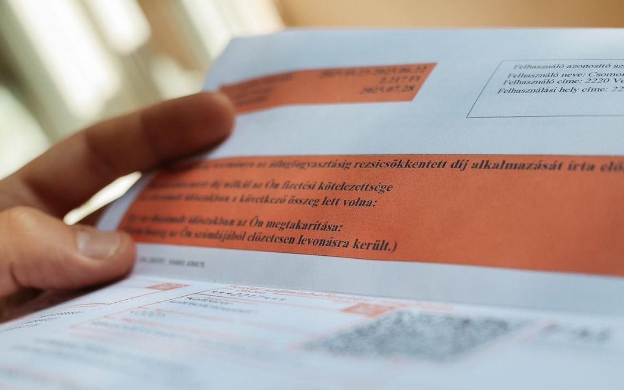 A gázszámlán is feltüntetik a rezsistop-kedvezményt