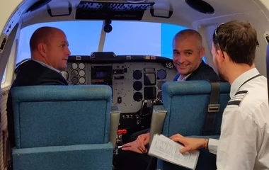 A Wizz Air légitársaság delegációja járt az egyetemen