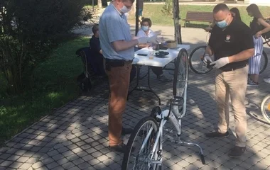 Bikesafe regisztráció volt Sóstón