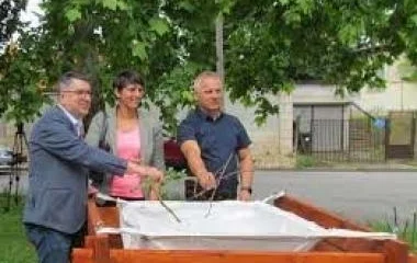 Átadták az első megújult Zöldhulladék-gyűjtő Pontot Nyíregyházán