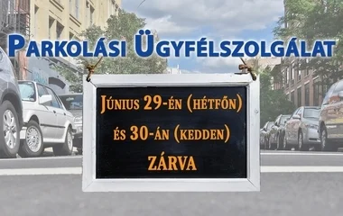 Zárva lesz a NYÍRVV parkolási ügyfélszolgálata