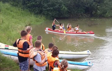 Gyermektábort szervezett a megyei kormányhivatal Tiszabecsen