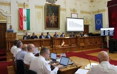 Beszámolt a megyei rendőrfőkapitány