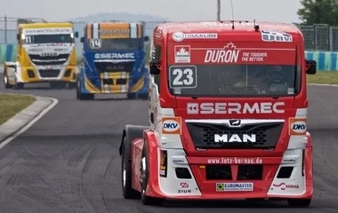Nyáron sem pihen a Révész Truck Racing Team