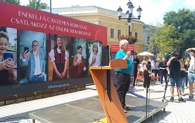  Elindult a Cantemus Kórus rekordkísérlete, lehet csatlakozni