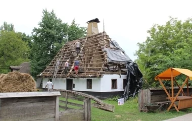 Újabb munkálatok a Sóstói Múzeumfalu területén