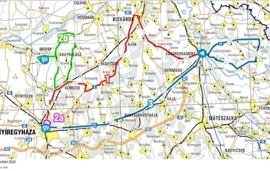 Útlezárásokra kell számítani Nyíregyházán a Visegrad 4 Juniors kerékpáros verseny miatt