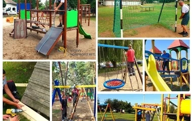 Városunkban odafigyelnek a játszóterek karbantartására