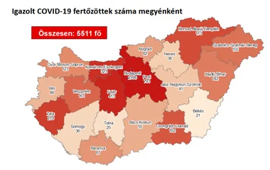 132 fővel emelkedett a beazonosított fertőzöttek száma