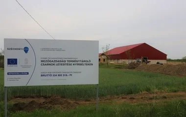 Mezőgazdasági terménytároló csarnok létesül Nyírbélteken