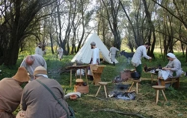Hagyományőrzők találkozója a múzeumfaluban