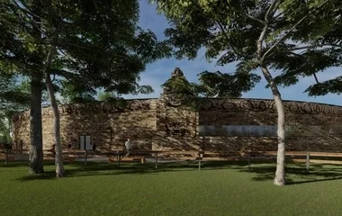 Zajlik a munka a Nyíregyházi Állatparkban, épül az Indiaház