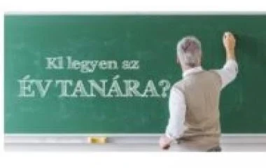 Megválasztották az év tanárát