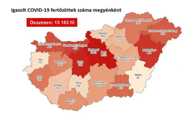 844 fővel emelkedett a beazonosított fertőzöttek száma
