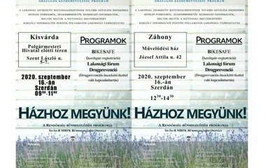 Házhoz mennek a rendőrök Kisvárdán és Záhonyban