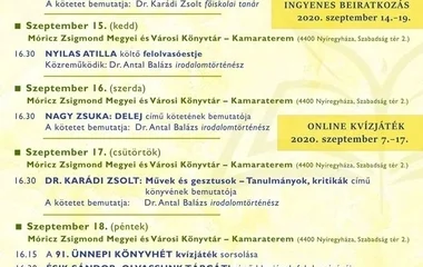 Ünnepi Könyvhét a nyíregyházi könyvtárban