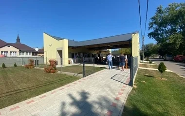 Új piacot adtak át Tuzséron